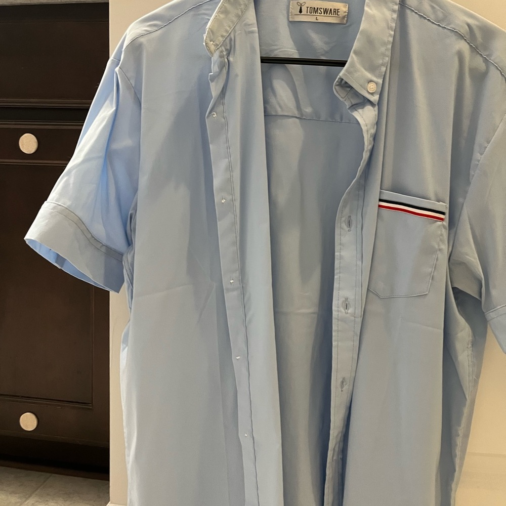 Blue casual shirt